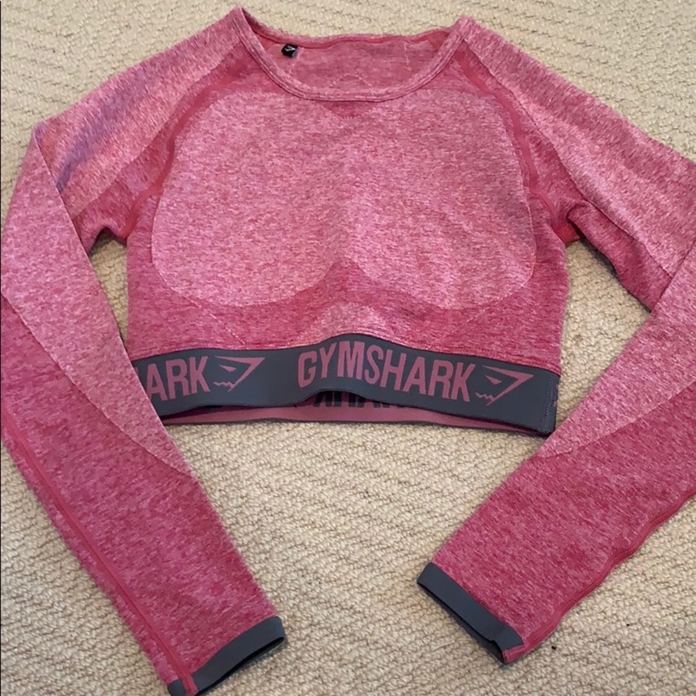 GYMSHARK Long sleeve crop